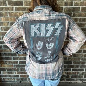 Kiss Upcycled Flannel